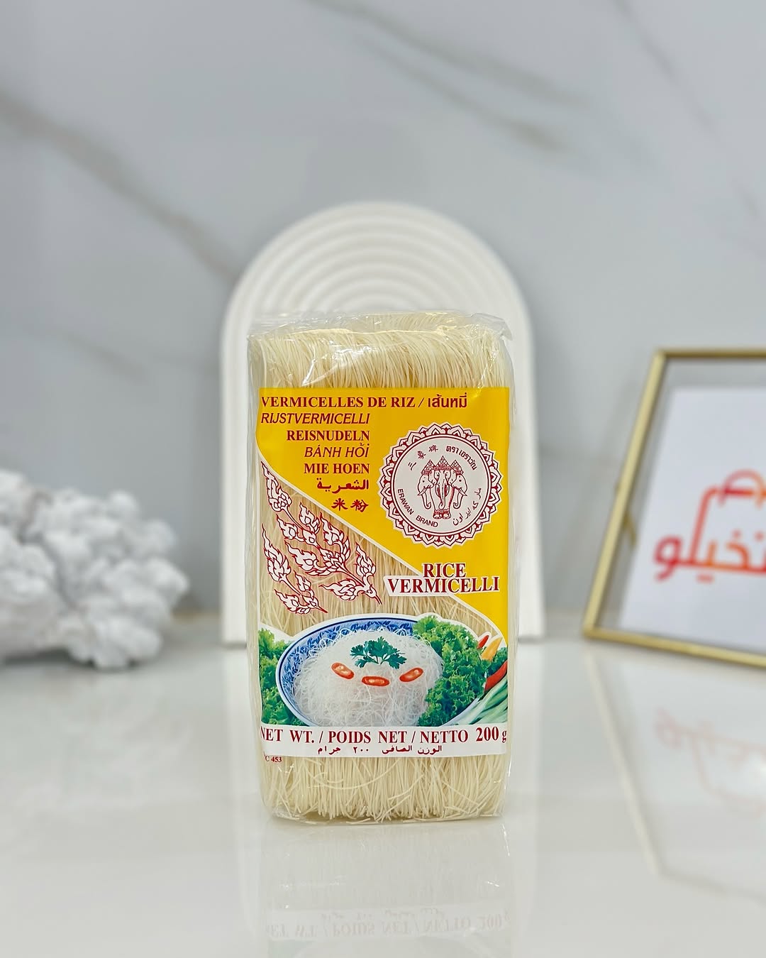 رشته فالوده تایلندی ۲۰۰ گرمی عمده _ 24 عدد